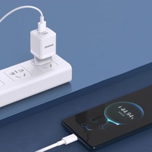 A13PROEU - Pd 33W Hızlı Şarj Adaptörü Type-C ve USB ile Aynı Anda Şarj Edin / Apple Samsung Xiaomi