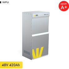 WERER ENERGY 48V 400Ah 21.5kW LiFePO4 WPU Series Bluetooth’lu Lityum Demir Fosfat Akü