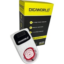 Digiworld Digital Voltaj Ayarlı Priz Tekli 150/280V 4000W