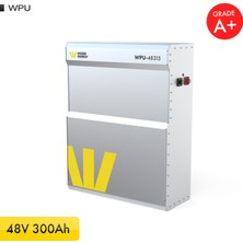 WERER ENERGY 48V 300Ah 15.5kW LiFePO4 WPU Series Bluetooth’lu Lityum Demir Fosfat Akü