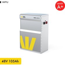 WERER ENERGY 48V 100Ah 5.4kW LiFePO4 WPU Series Bluetooth’lu Lityum Demir Fosfat Akü