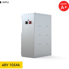 WERER ENERGY 48V 100Ah 5.4kW LiFePO4 WPU Series Bluetooth’lu Lityum Demir Fosfat Akü