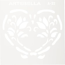 Artebella A-42 Stencil 20X20 cm