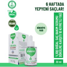 Siveno %100 Doğal Saç Bakım Serumu Biberiye Yağlı Dökülme Karşıtı Onarıcı 10 Mucizevi Yağ 30 ml