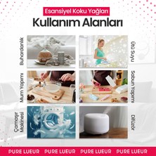 Pure Lueur Lotus Esansiyel Uçucu Koku Yağı Buhurdanlık Yağı Difüzör Esansı Hobi Esans Ortam Oda Kokusu 10 ml