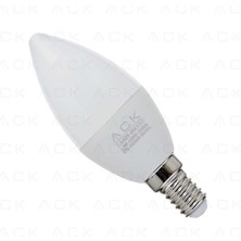 Ack AA09-00710 7W E14 3000K Günışığı Mum LED Ampul