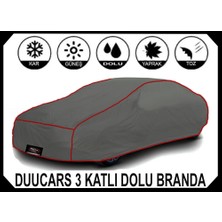 Duucars 3 Katlı Dolu Darbe Koruyucu Mazda 3 Araba Brandası Oto Branda Araba Çadırı