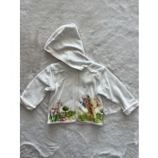 Nurcan Bebe Çiçekli Ayı Hırka