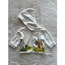 Nurcan Bebe Çiçekli Ayı Hırka