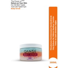 Qanze Bare Body Scrub – Yoğun Temizleme ve Büyüleyici Vanilya Kokulu Vücut Peelingi – Vs Bare Vanilla 300 ml