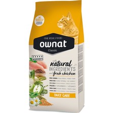 Ownat Daily Care Yetişkin Tavuklu Kedi Maması 15 kg Wanpy Hediyeli