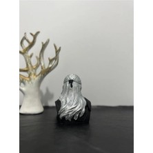 Karga Works The Witcher Rivialı Geralt Büst Figür 10CM Boyalı - The Witcher Geralt Of Rivia