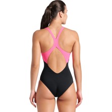 Arena Dreamhline Swimsuit V Back Kadın Siyah Yüzücü Mayo 008328500