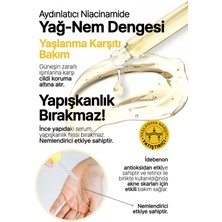 %3 Niacinamide Içeren Aydınlatıcı Vegan Serum Yeppda Niacinamide %3 Ampoule Serum 50ML Büyük Boy