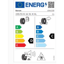 Barum 195/55R16 91H Xl Polarıs 5 Kış Lastiği (Üretim Yılı : 2024)
