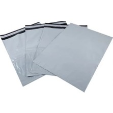 Pack Moree Packmore Kargo Poşeti 24 x 30+5 cm Cepli 40 Mikron Baskısız Gri Ekonomik 1000 Adet