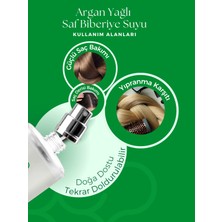 Efsun Natural Argan Yağlı Biberiye Suyu Güçlendirici ve Hızlı Saç Uzama Etkili  Doğal Saf Saç Toniği 100 ml