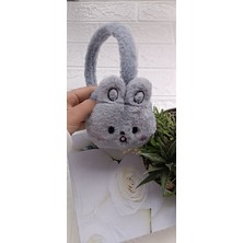 Çocuk Kışlık Peluş Tavşan Kulaklık