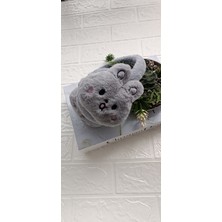Çocuk Kışlık Peluş Tavşan Kulaklık