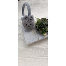 Çocuk Kışlık Peluş Tavşan Kulaklık