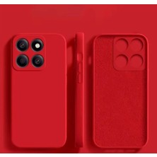 MTK Moveteck Xiaomi Mi 14T Kılıf Lansman Kamera Korumalı İçi Kadife Yumuşak Renkli Silikon Kapak Mat Hisli Liquid Sıvı Silikon