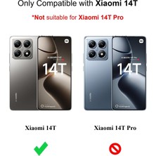 MTK Moveteck Xiaomi Mi 14T Kılıf Lansman Kamera Korumalı İçi Kadife Yumuşak Renkli Silikon Kapak Mat Hisli Liquid Sıvı Silikon