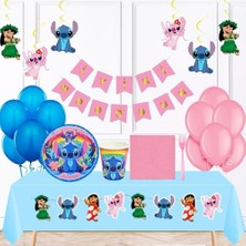 Parti Dükkanım Lilo Ve Stitch Doğum Günü Parti Seti 16 Kişilik