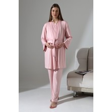Likapa Likapashop 3'lü Hamile Pijama Takımı