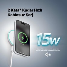 Ttec Aircharger M Pro Qi2/magsafe Özellikli 15W Iphone/android Kablosuz Hızlı Şarj Aleti