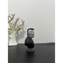 Karga Works Terminatör T-800 Büst Figür Boyalı 11CM 3D