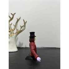 Karga Works Willy Wonka Büst 10CM Charlie’nin Çikolata Fabrikası - Charlie And The Chocolate Factory