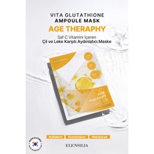 Glutatyon Içeren Aydınlatıcı Kağıt Maske Elensilia Vita Glutathione Ampoule Mask