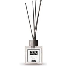 Pure Lueur Beyaz Sabun Çubuklu Oda Kokusu Bambu Kokusu Kare Şişe White Soup Reed Diffuser 100 ml