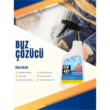 Can Star Araç Camı Kış Buz Çözücü ve Buzlanma Önleyici Görüş Güçlendirici Sprey 500 ml