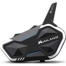 Midland R1 Mesh Motosiklet Bluetooth Interkom (Tekli)