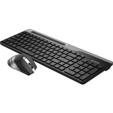 A4Tech A4 Tech FB2535C Fstyler Bluetooth & 2.4Ghz Kablosuz Q Türkçe FN-Multimedya Klavye & Şarj Edilebilir Mouse Set