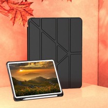 Enclaveinds Air4 10.9 Inç Silikon Düşmeye Karşı Tablet Koruma Kılıfı Kalem Yuvalı (Altın) (Yurt Dışından)