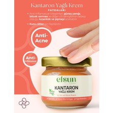 Kantaron Yağlı Bakım Kremi %100 Doğal Akne ve Leke Karşıtı Nemlendirici Onarıcı Natural 29ML