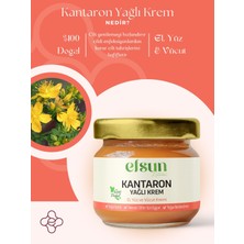 Kantaron Yağlı Bakım Kremi %100 Doğal Akne ve Leke Karşıtı Nemlendirici Onarıcı Natural 29ML