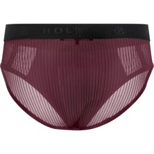 House Of Silk Fleur Tül Erkek Slip Külot Bordo