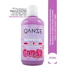 Qanze Candy Nemlendirici Duş Jeli – Yoğun Temizleme ve Ferahlatıcı Eşsiz Çiçeksi Kokulu – Vs Bombshell 250 ml