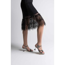 Shoegar Kadın Topuklu Sandalet Shtr125y10c