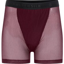 House Of Silk Fleur Tül Erkek Boxer Bordo
