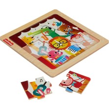 HXV15 Fisher Price Ahşap Yapboz