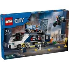 60418 Lego® City Polis Mobil Suç Laboratuvarı Kamyonu 674 Parça +7 Yaş