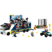 60418 Lego® City Polis Mobil Suç Laboratuvarı Kamyonu 674 Parça +7 Yaş