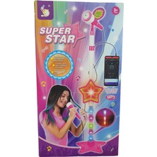 Psj Kutulu Işıklı Karaoke Mikrofon