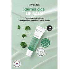 3W CLiNiC Yoğun Nemlendirici Cica Dudak Nemlendirici Bakım Balmı Derma Cica Lip Balm