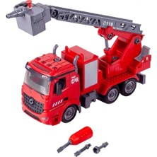 Ctoy Sök Tak Sesli Işıklı Itfaiye Kamyonu