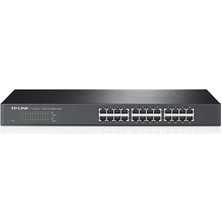 Tp-Link TL-SF1024D 24 Port 10-100 Mbps Switch Çelik Kasa Rack Mount